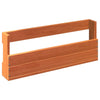 Stella Homewares Wall-mounted Shoe Racks 2 pcs Wax Brown 59x8.5x23.5 cm Solid Wood Pine