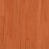 Stella Homewares Wall-mounted Shoe Racks 2 pcs Wax Brown 59x8.5x23.5 cm Solid Wood Pine