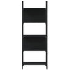 Stella Homewares Bookshelf 5-Tier Black 60.5x24x166.5 cm Engineered Wood