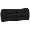 Stella Homewares Bed Frame without Mattress "Hvar" Black 152x203 cm Queen Fabric