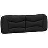 Stella Homewares Bed Frame without Mattress Black and White 152x203 cm Queen Faux Leather
