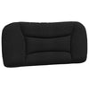 Stella Homewares Bed Frame with LED without Mattress Black 90x190 cm Fabric
