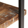 Stella Homewares Bookcase 4-Tier 110x40x180 cm Solid Wood Reclaimed and Iron