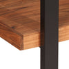 Stella Homewares Bookcase 4-Tier 110x40x180 cm Solid Wood Acacia and Iron