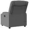 Stella Homewares Massage Recliner Chair Dark Grey Fabric