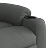 Stella Homewares Massage Recliner Chair Dark Grey Fabric