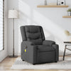 Stella Homewares Massage Recliner Chair Dark Grey Fabric