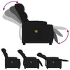 Stella Homewares Massage Recliner Chair Black Fabric