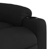 Stella Homewares Massage Recliner Chair Black Fabric