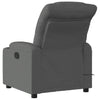 Stella Homewares Massage Recliner Chair Dark Grey Fabric