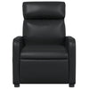 Stella Homewares Massage Recliner Chair Black Faux Leather
