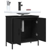 Stella Homewares Bathroom Sink Cabinet Black 60x30x60 cm Engineered Wood