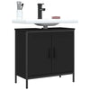 Stella Homewares Bathroom Sink Cabinet Black 60x30x60 cm Engineered Wood