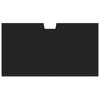 Stella Homewares Bathroom Sink Cabinet Black 60x33x60 cm Engineered Wood