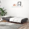 Stella Homewares 2-Seater Sofa Bed Dark Grey Velvet