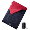 Stella Homewares Double Sleeping Bag with Pillows for Adults Camping 3-4 Seasons
