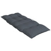 Stella Homewares Highback Chair Cushions 4 pcs Anthracite Oxford Fabric