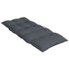 Stella Homewares Highback Chair Cushions 6 pcs Anthracite Oxford Fabric