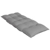Stella Homewares Highback Chair Cushions 4 pcs Grey Oxford Fabric