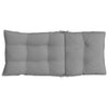 Stella Homewares Highback Chair Cushions 4 pcs Grey Oxford Fabric
