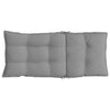 Stella Homewares Highback Chair Cushions 6 pcs Grey Oxford Fabric
