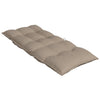 Stella Homewares Highback Chair Cushions 4 pcs Taupe Oxford Fabric