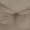 Stella Homewares Highback Chair Cushions 4 pcs Taupe Oxford Fabric