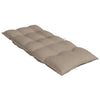 Stella Homewares Highback Chair Cushions 6 pcs Taupe Oxford Fabric