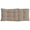 Stella Homewares Highback Chair Cushions 6 pcs Taupe Oxford Fabric