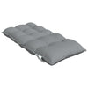Stella Homewares Lowback Chair Cushions 4 pcs Grey Oxford Fabric