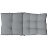 Stella Homewares Lowback Chair Cushions 6 pcs Grey Oxford Fabric