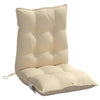 Stella Homewares Lowback Chair Cushions 6 pcs Beige Oxford Fabric
