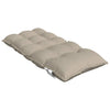 Stella Homewares Lowback Chair Cushions 6 pcs Taupe Oxford Fabric