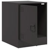 Stella Homewares Bedside Cabinets 2pcs Black 34.5x39x44 cm Steel