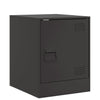 Stella Homewares Bedside Cabinets 2pcs Black 34.5x39x44 cm Steel