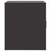 Stella Homewares Bedside Cabinets 2pcs Black 34.5x39x44 cm Steel