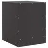 Stella Homewares Bedside Cabinets 2pcs Black 34.5x39x44 cm Steel