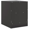 Stella Homewares Bedside Cabinets 2pcs Black 34.5x39x44 cm Steel