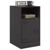 Stella Homewares Bedside Cabinets 2 pcs Black 34.5x39x62 cm Steel