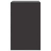 Stella Homewares Bedside Cabinets 2 pcs Black 34.5x39x62 cm Steel