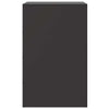 Stella Homewares Bedside Cabinets 2pcs Black 34.5x39x62 cm Steel
