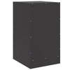 Stella Homewares Bedside Cabinets 2pcs Black 34.5x39x62 cm Steel