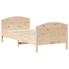 Stella Homewares Bed Frame without Mattress 90x190 cm Solid Wood Pine