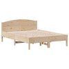 Stella Homewares Bed Frame without Mattress 135x190 cm Solid Wood Pine