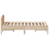 Stella Homewares Bed Frame without Mattress 135x190 cm Solid Wood Pine
