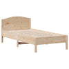 Stella Homewares Bed Frame without Mattress 90x190 cm Solid Wood Pine