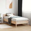 Stella Homewares Bed Frame without Mattress 90x190 cm Solid Wood Pine