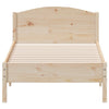 Stella Homewares Bed Frame without Mattress 90x190 cm Solid Wood Pine