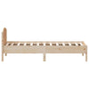 Stella Homewares Bed Frame without Mattress 90x190 cm Solid Wood Pine