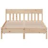 Stella Homewares Bed Frame without Mattress 150x200 cm Solid Wood Pine